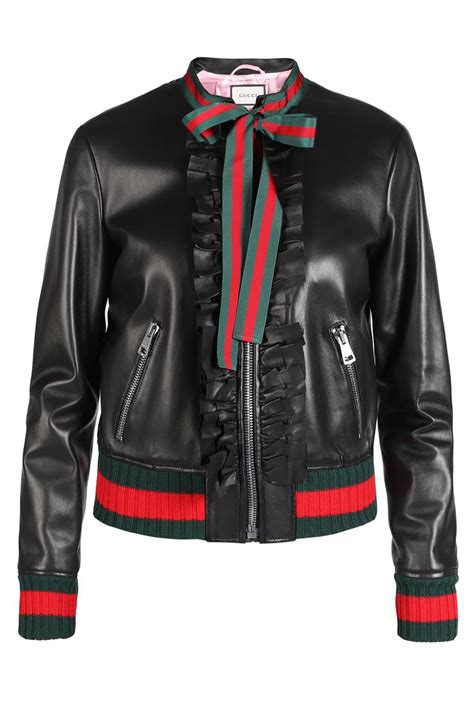 gucci parka leather|Gucci official website.